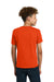 Gildan 5000B/G500B Youth Short Sleeve Crewneck T-Shirt Orange Model Back