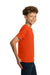 Gildan 5000B/G500B Youth Short Sleeve Crewneck T-Shirt Orange Model Side