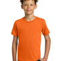 Gildan Youth Short Sleeve Crewneck T-Shirt - Safety Orange