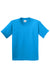 Gildan 5000B/G500B Youth Short Sleeve Crewneck T-Shirt Sapphire Blue Flat Front