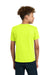 Gildan 5000B/G500B Youth Short Sleeve Crewneck T-Shirt Safety Green Model Back