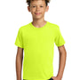 Gildan Youth Short Sleeve Crewneck T-Shirt - Safety Green