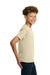 Gildan 5000B/G500B Youth Short Sleeve Crewneck T-Shirt Sand Model Side