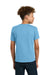 Gildan 5000B/G500B Youth Short Sleeve Crewneck T-Shirt Sky Blue Model Back