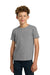 Gildan 5000B/G500B Youth Short Sleeve Crewneck T-Shirt Sport Grey Model Front