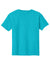 Gildan 5000B/G500B Youth Short Sleeve Crewneck T-Shirt Tropical Blue Flat Back