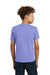 Gildan 5000B/G500B Youth Short Sleeve Crewneck T-Shirt Violet Purple Model Back