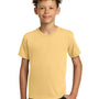 Gildan Youth Short Sleeve Crewneck T-Shirt - Yellow Haze