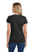 Gildan 5000L/G500L Womens Short Sleeve Crewneck T-Shirt Black Model Back