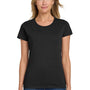 Gildan Womens Short Sleeve Crewneck T-Shirt - Black