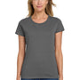 Gildan Womens Short Sleeve Crewneck T-Shirt - Charcoal Grey