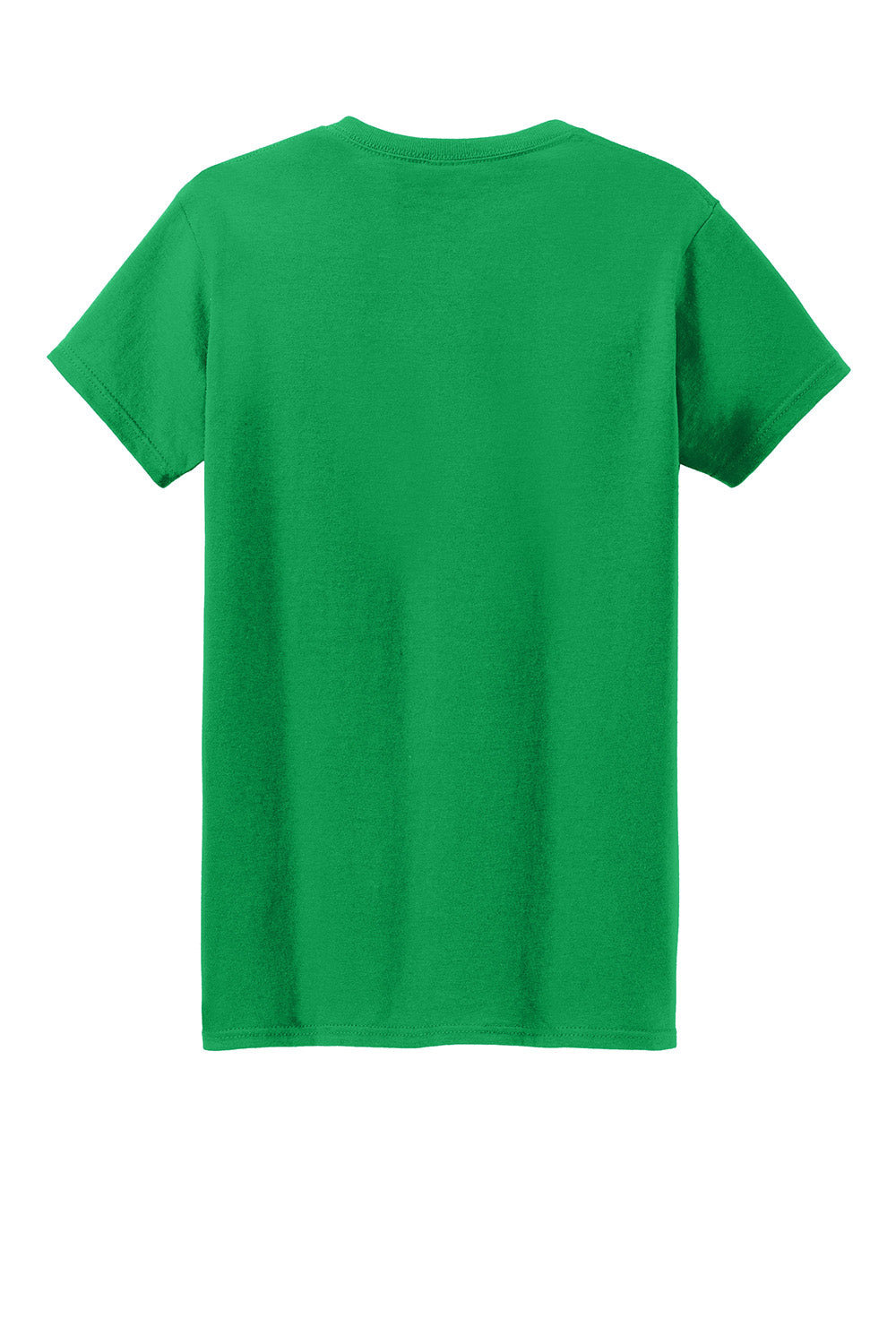 Gildan 5000L/G500L Womens Short Sleeve Crewneck T-Shirt Irish Green Flat Back