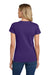 Gildan 5000L/G500L Womens Short Sleeve Crewneck T-Shirt Purple Model Back