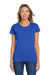 Gildan 5000L/G500L Womens Short Sleeve Crewneck T-Shirt Royal Blue Model Front