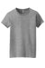 Gildan 5000L/G500L Womens Short Sleeve Crewneck T-Shirt Heather Graphite Grey Flat Front