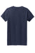 Gildan 5000L/G500L Womens Short Sleeve Crewneck T-Shirt Navy Blue Flat Back