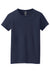 Gildan 5000L/G500L Womens Short Sleeve Crewneck T-Shirt Navy Blue Flat Front