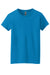 Gildan 5000L/G500L Womens Short Sleeve Crewneck T-Shirt Sapphire Blue Flat Front