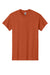 Gildan 5000/G500 Mens Short Sleeve Crewneck T-Shirt Antique Orange Flat Front