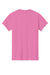 Gildan 5000/G500 Mens Short Sleeve Crewneck T-Shirt Azalea Pink Flat Back