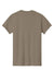 Gildan 5000/G500 Mens Short Sleeve Crewneck T-Shirt Brown Savana Flat Back