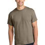 Gildan Mens Short Sleeve Crewneck T-Shirt - Brown Savana