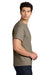 Gildan 5000/G500 Mens Short Sleeve Crewneck T-Shirt Brown Savana Model Side