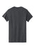 Gildan 5000/G500 Mens Short Sleeve Crewneck T-Shirt Heather Dark Grey Flat Back