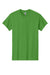 Gildan 5000/G500 Mens Short Sleeve Crewneck T-Shirt Electric Green Flat Front