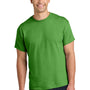 Gildan Mens Short Sleeve Crewneck T-Shirt - Electric Green