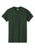 Gildan 5000/G500 Mens Short Sleeve Crewneck T-Shirt Forest Green Flat Front