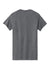 Gildan 5000/G500 Mens Short Sleeve Crewneck T-Shirt Heather Graphite Grey Flat Back