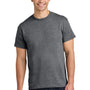 Gildan Mens Short Sleeve Crewneck T-Shirt - Heather Graphite Grey