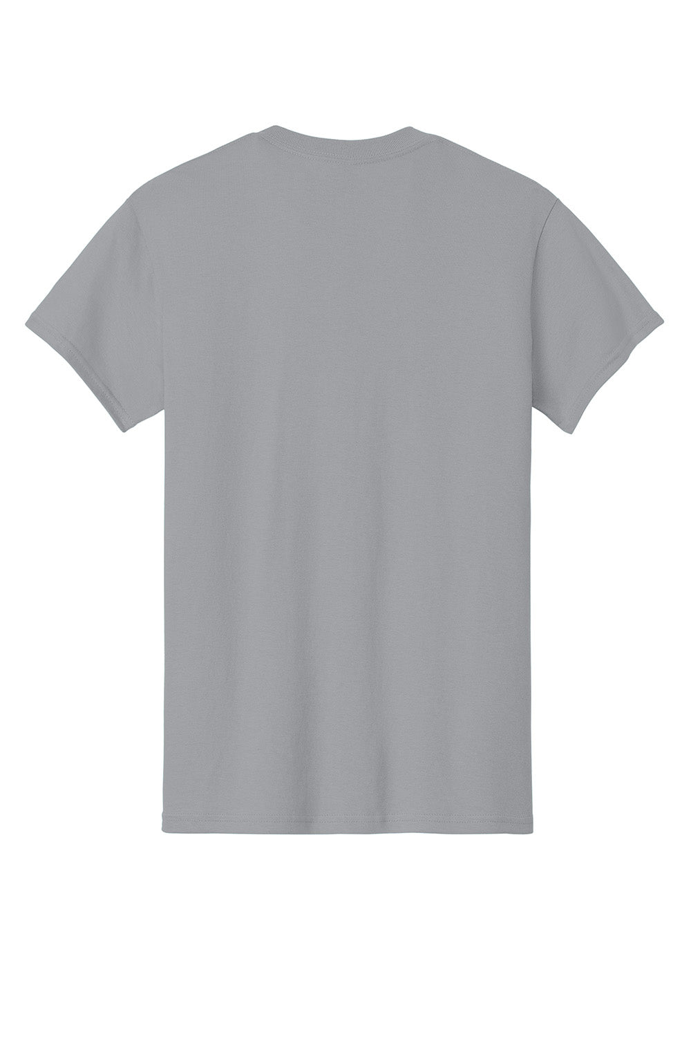 Gildan 5000/G500 Mens Short Sleeve Crewneck T-Shirt Gravel Grey Flat Back