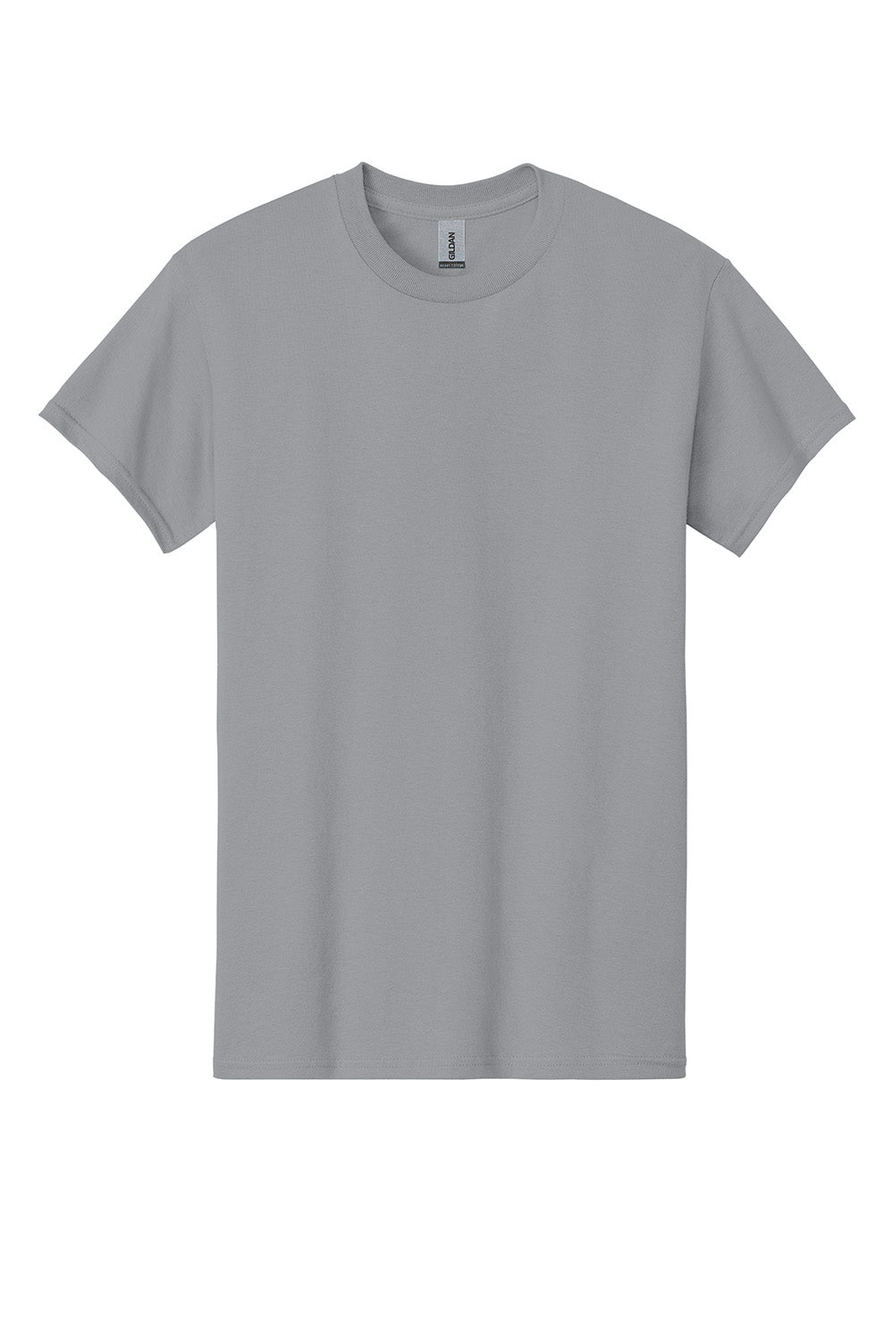 Gildan 5000/G500 Mens Short Sleeve Crewneck T-Shirt Gravel Grey Flat Front