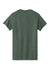 Gildan 5000/G500 Mens Short Sleeve Crewneck T-Shirt Heather Military Green Flat Back