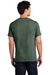 Gildan 5000/G500 Mens Short Sleeve Crewneck T-Shirt Heather Military Green Model Back