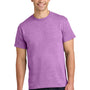 Gildan Mens Short Sleeve Crewneck T-Shirt - Heather Radiant Orchid Purple