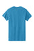 Gildan 5000/G500 Mens Short Sleeve Crewneck T-Shirt Heather Sapphire Blue Flat Back