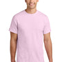 Gildan Mens Short Sleeve Crewneck T-Shirt - Light Pink