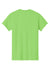 Gildan 5000/G500 Mens Short Sleeve Crewneck T-Shirt Lime Green Flat Back