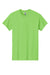 Gildan 5000/G500 Mens Short Sleeve Crewneck T-Shirt Lime Green Flat Front