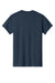 Gildan 5000/G500 Mens Short Sleeve Crewneck T-Shirt Navy Blue Flat Back