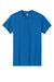 Gildan 5000/G500 Mens Short Sleeve Crewneck T-Shirt Neon Blue Flat Front