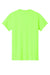 Gildan 5000/G500 Mens Short Sleeve Crewneck T-Shirt Neon Green Flat Back