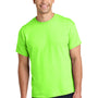 Gildan Mens Short Sleeve Crewneck T-Shirt - Neon Green