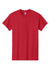 Gildan 5000/G500 Mens Short Sleeve Crewneck T-Shirt Red Flat Front