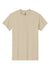 Gildan 5000/G500 Mens Short Sleeve Crewneck T-Shirt Sand Flat Front