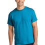 Gildan Mens Short Sleeve Crewneck T-Shirt - Sapphire Blue