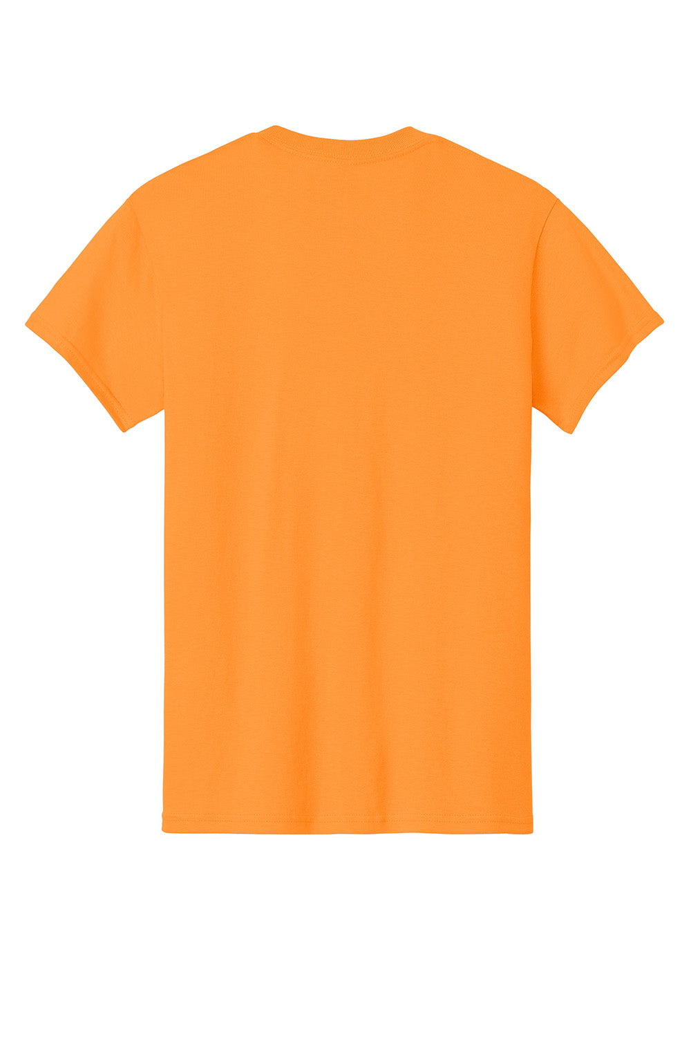 Gildan 5000/G500 Mens Short Sleeve Crewneck T-Shirt Tennessee Orange Flat Back